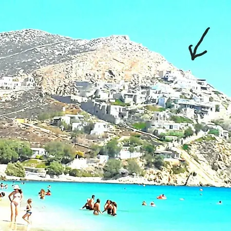 Mykonos Studio With Sea View Ελιά